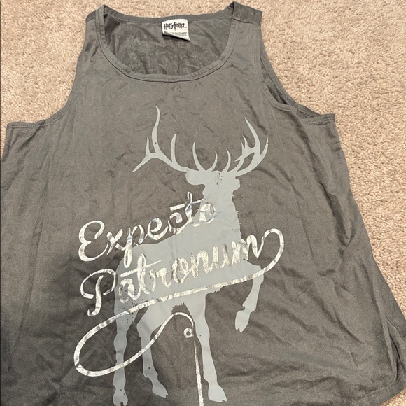 Warner Bros. Gray Harry Potter Tank Top - Picture 1 of 2